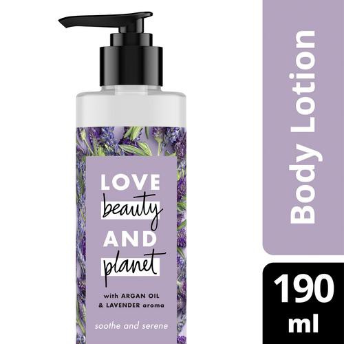 Love Beauty & Planet Body Lotion Argan Oil & Lavender 190ml