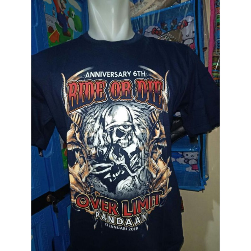 kaos acara lawas CB OVER LIMIT PANDAAN