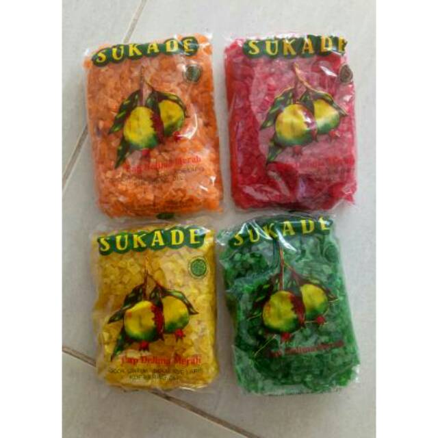 

1kg Sukade (4bks x 250gr)