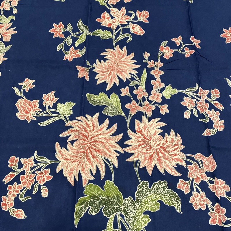 SNKK03D01 - Sarung Encim / Batik Encim Katun Cap Kombinasi Tulis Pekalongan