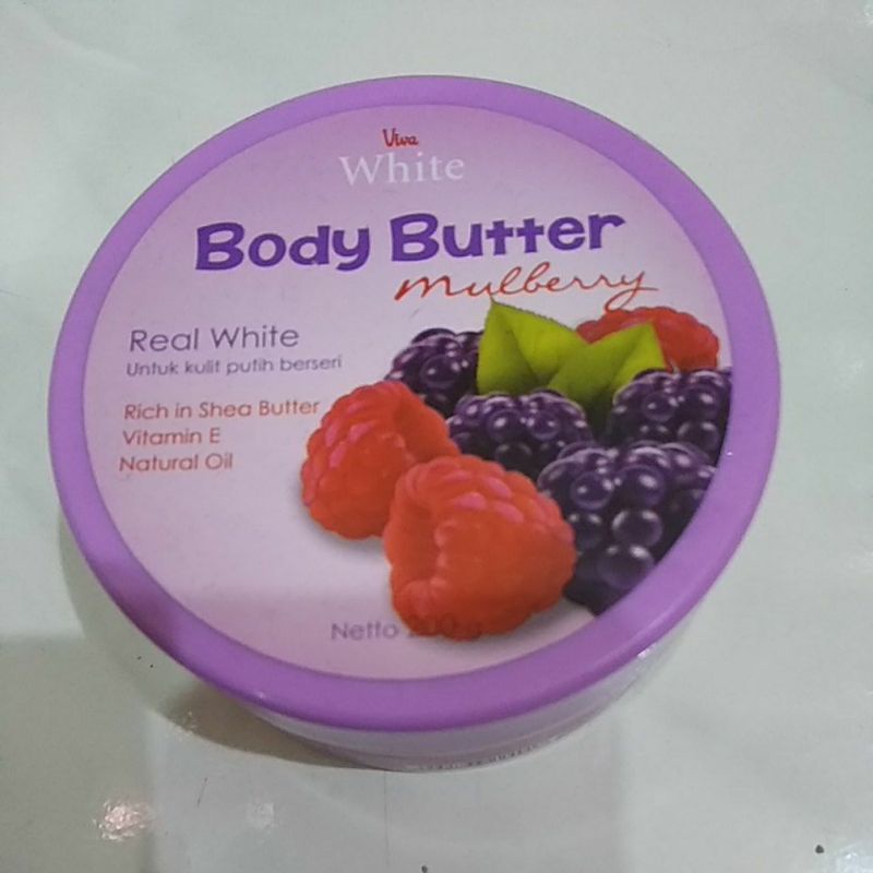 Jual Viva white body butter mulberry 200g Shopee Indonesia