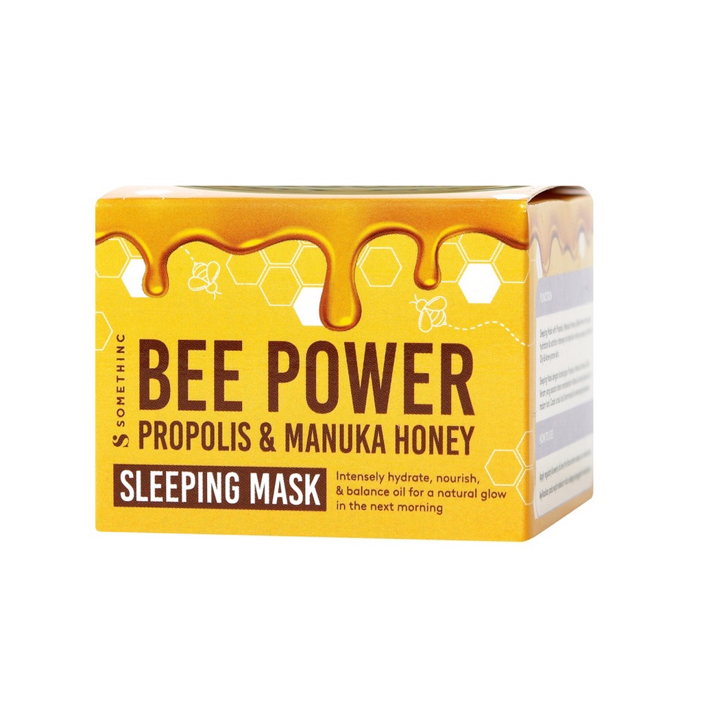 Somethinc Bee Power Propolis &amp; Manuka Honey Sleeping Mask - 50gr