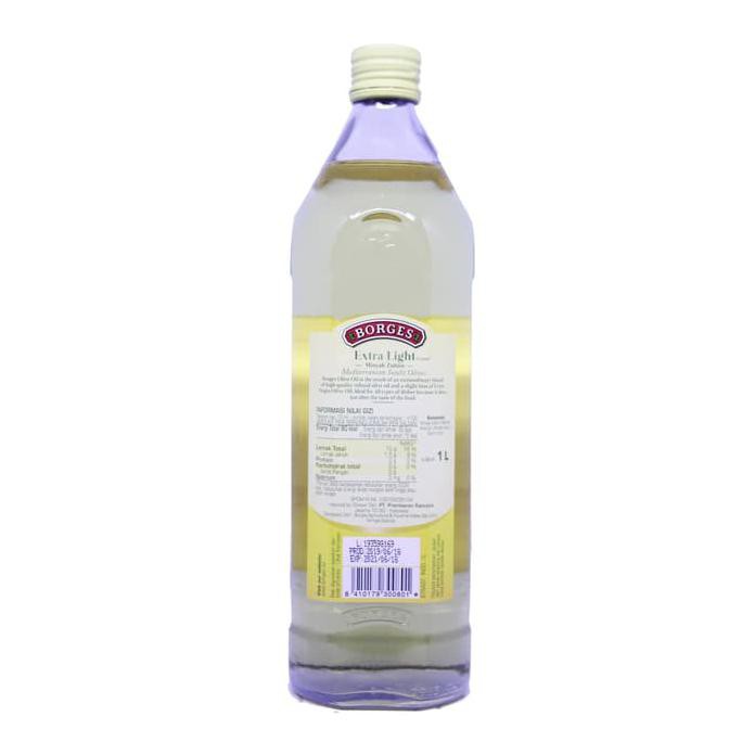 

BORGES EXTRA LIGHT OLIVE OIL MINYAK ZAITUN 1LT