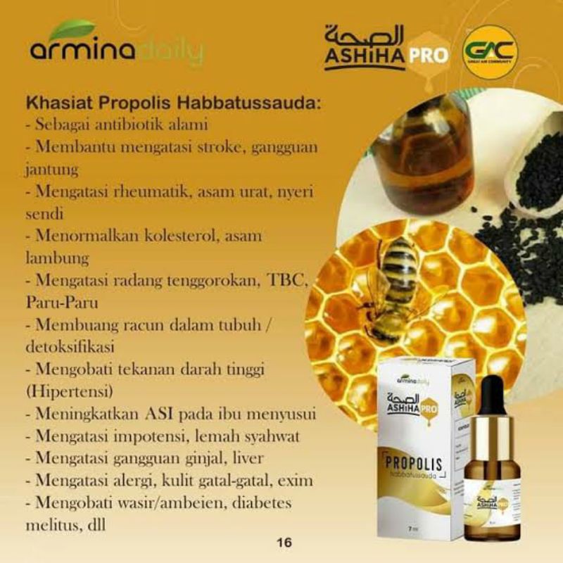 Ashiha propolis armina daily