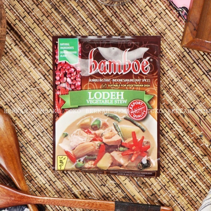 

Bamboe Bumbu Lodeh 54 gr / Vegetable Stew Instant Spices