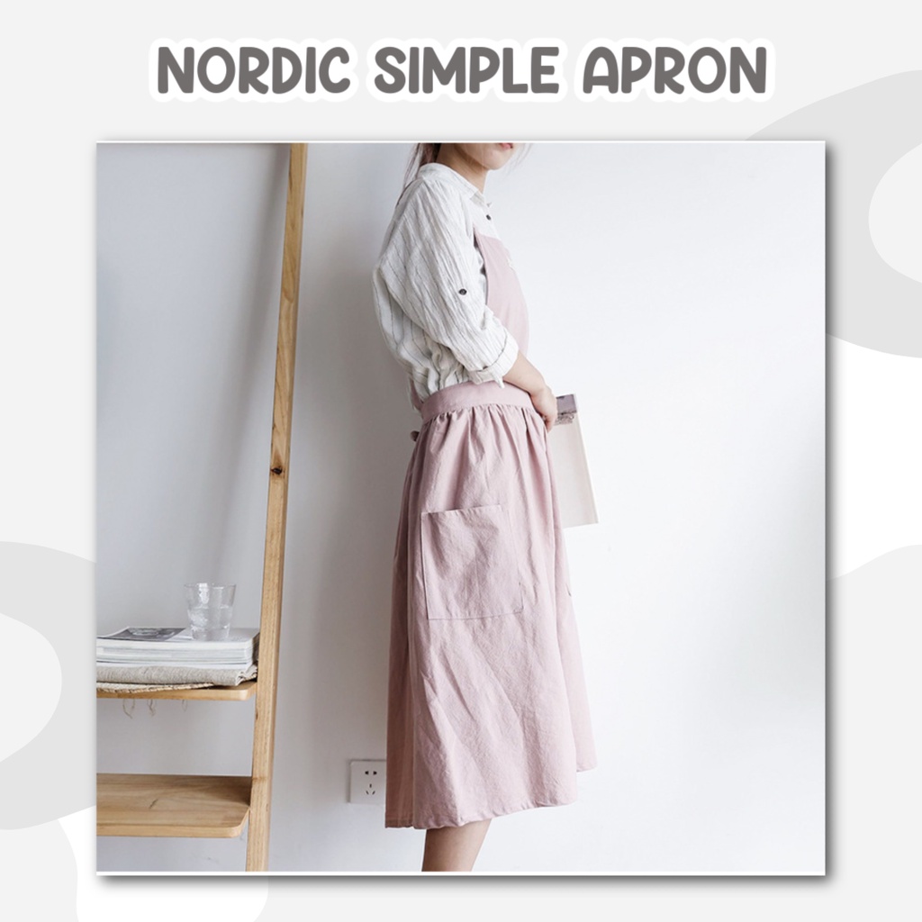 Nordic Simple Apron / apron / celemek