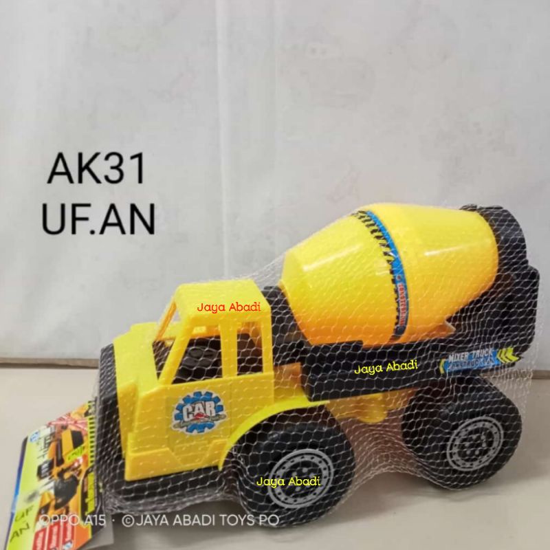 MAINAN MOBIL TRUK MOLEN WARNA / MIXER TRUCK AK31