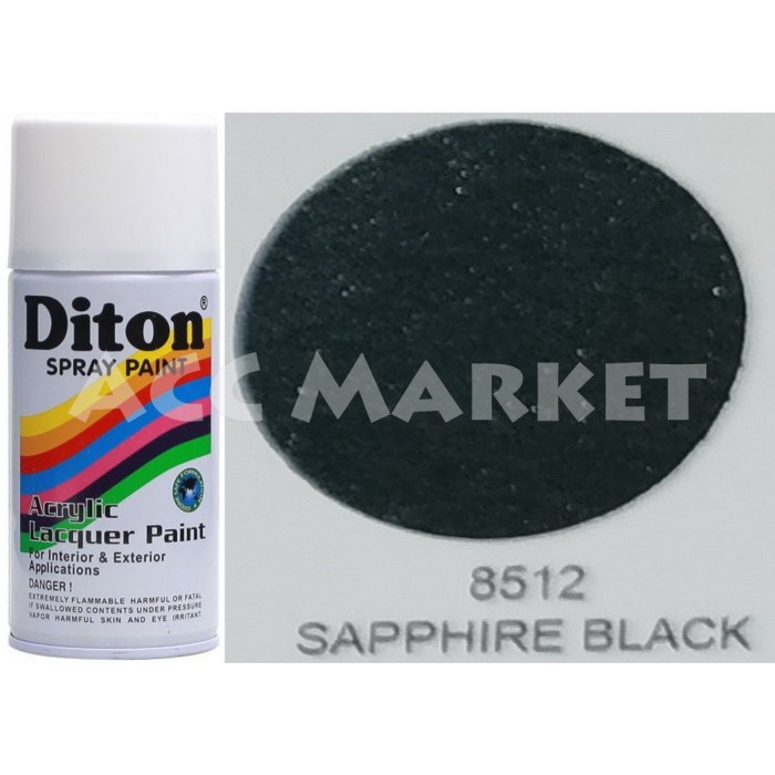 Pilox Diton 300cc Pilok Pylox Hitam Sapphire Black 8512