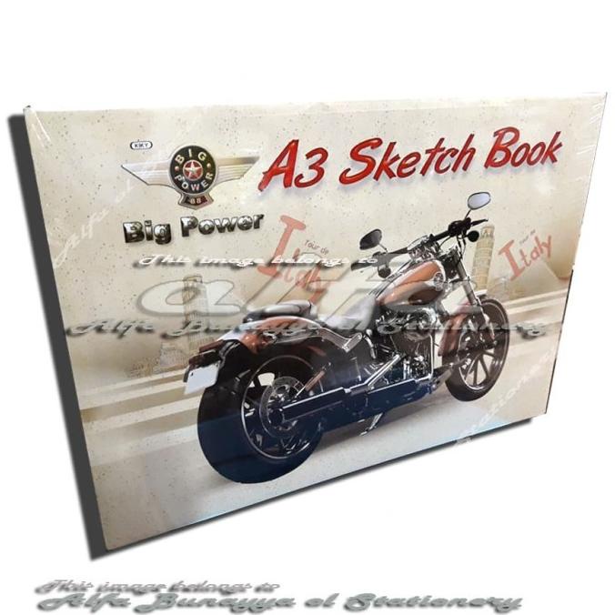 

Kiky Sketch Book A3 50 Lembar - Buku Sketsa - Gambar