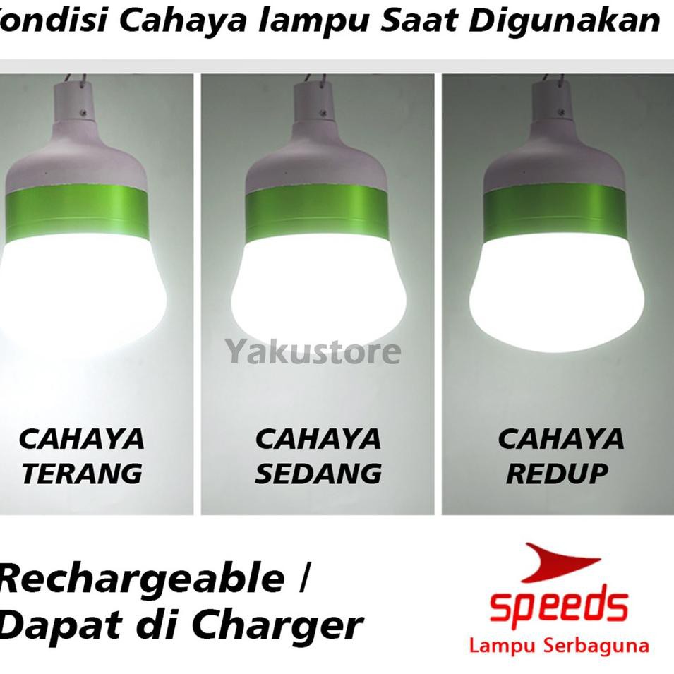 [XX97196< Lampu LED Lampu Emergency Cas Bohlam Multifungsi Lampu Gantung Outdoor Anti Pecah