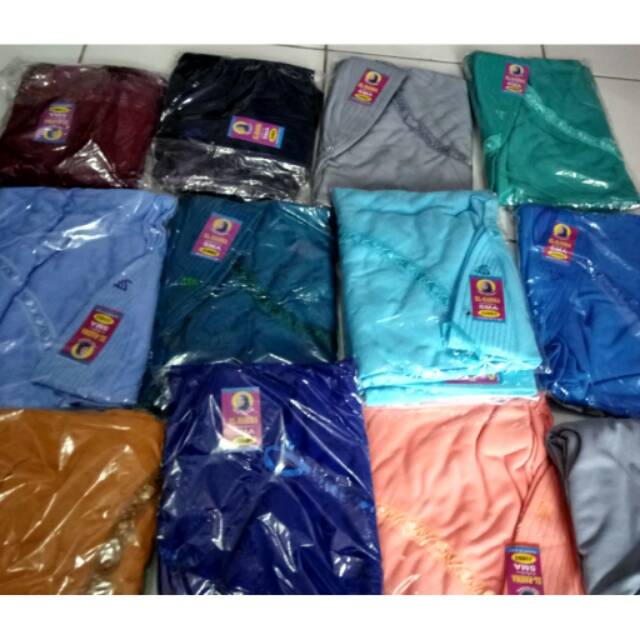 Kerudung kaos serut el rahma