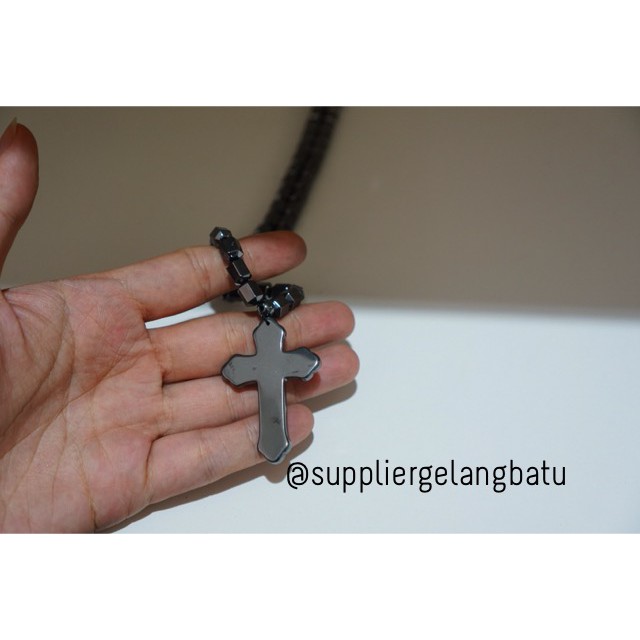 KALUNG SALIB GINSAMYONG GELANG KESEHATAN KRISTIANI KRISTEN KATOLIK beads supplier aksesoris craft