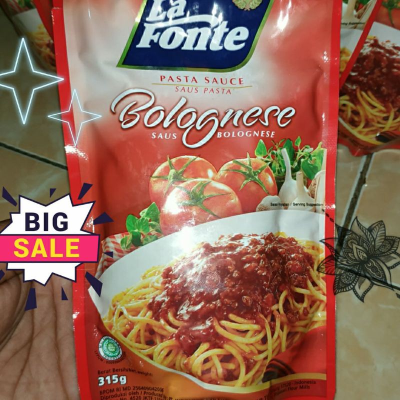 

free Bublewarp !! termurah la Fonte saos bolognese 315 grm