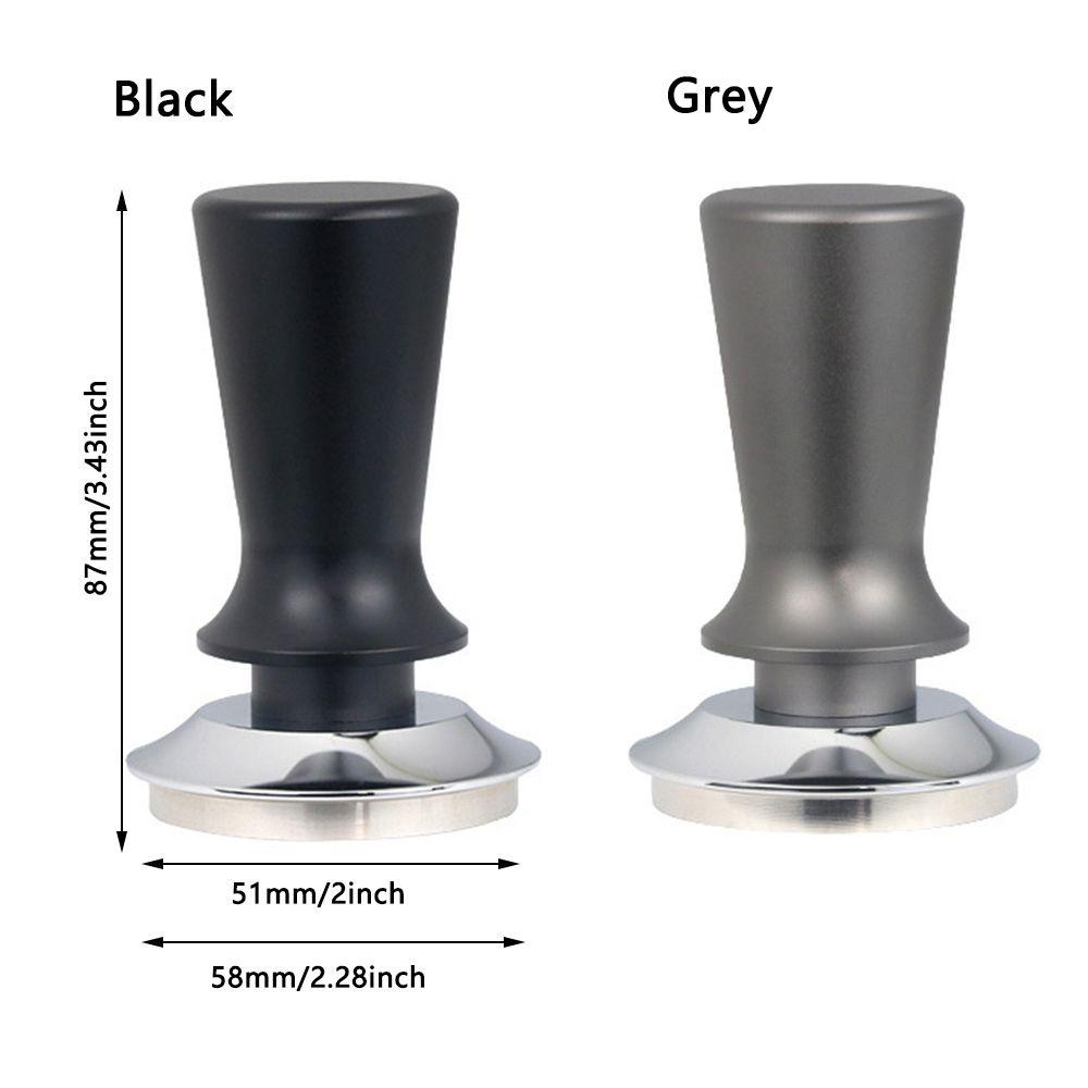 Solighter Calibrated Espresso Tamper Untuk Kopi Dan Espresso Pressure Tamper Stainless Steel Flat Base Coffee Tamper