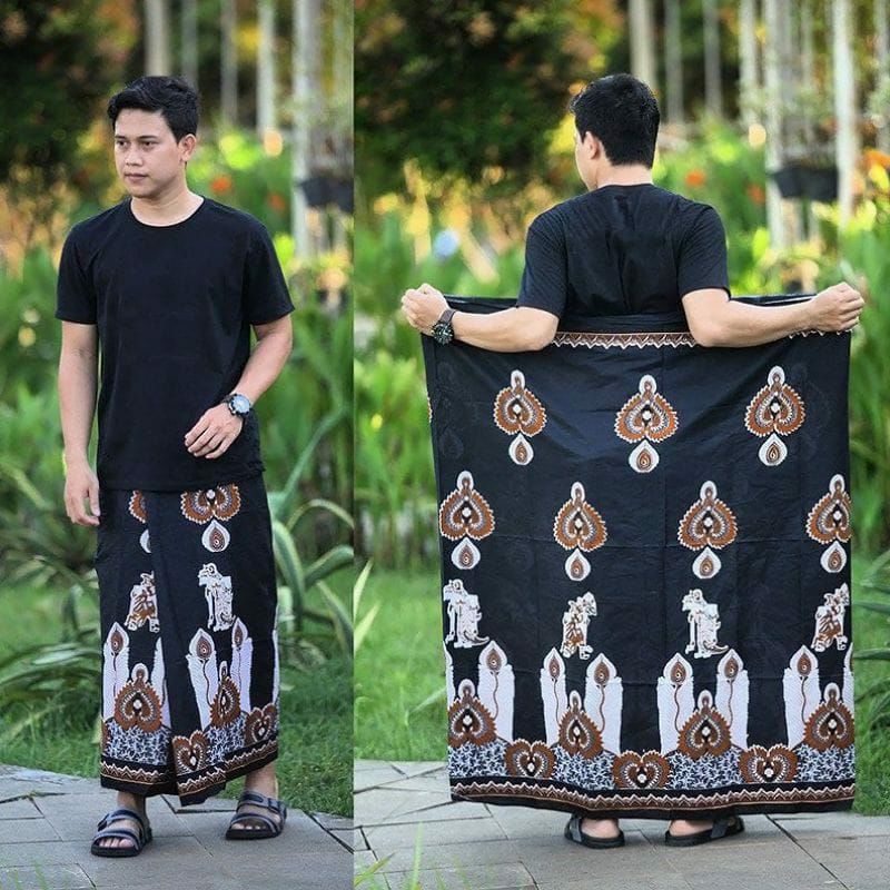 Sarung batik dewasa motif Jokowi