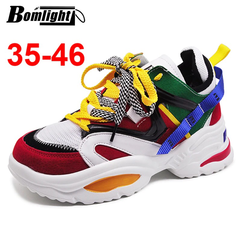 colour full sneakers