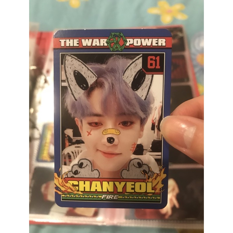 photocard Chanyeol