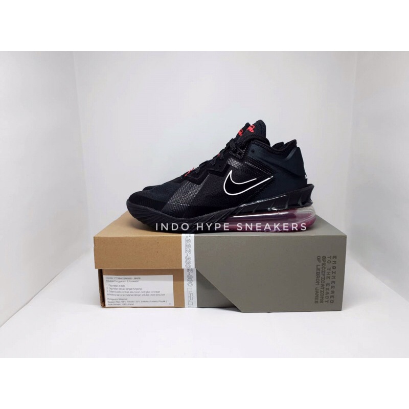 Nike Lebron 18 Low BRED