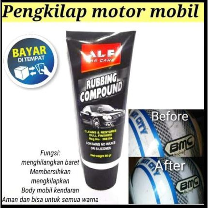 Pengkilap Rubbing compound tube Alf Mobil Motor