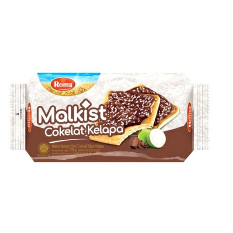 

Roma Malkist Coklat 120gr