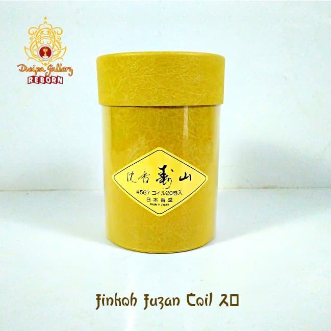 Dupa/Hio Jepang wangi aromaterapi nippon kodo Jinkoh Juzan Coil 20