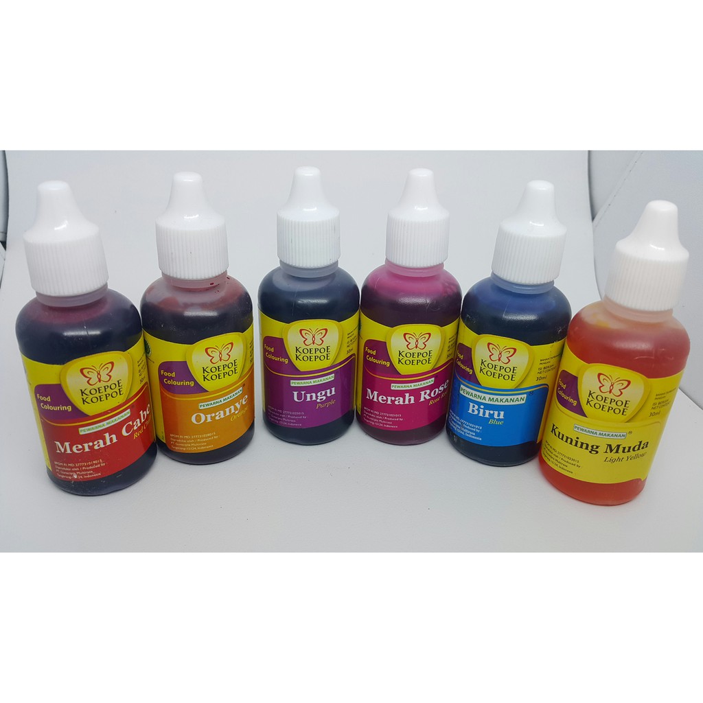  pewarna  makanan  koepoe 30 ml Shopee Indonesia