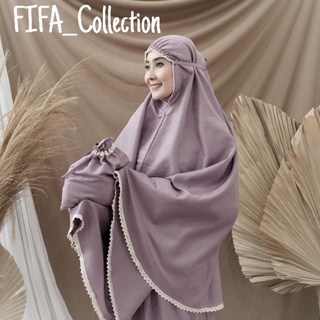 mukena dewasa traveling katun murah