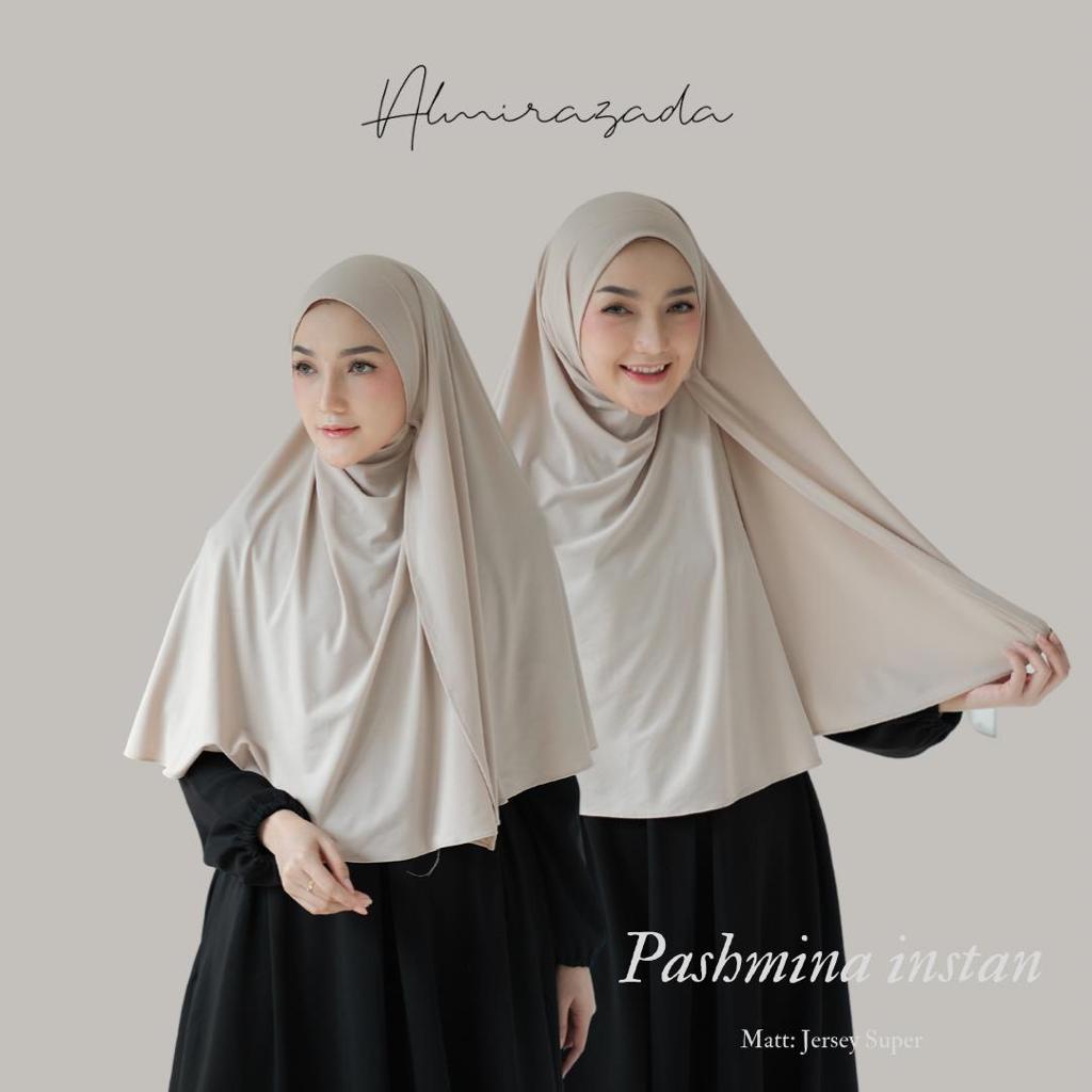 Pashmina Instan Bahan Jersey super Nayya By Almirazada