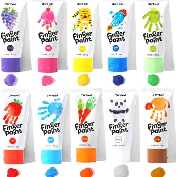 

Jar Melo Finger Paint / Cat Melukis Anak ---READY---