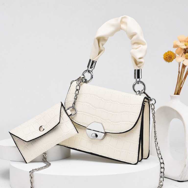 GI 60201 RISCE TAS 2IN1 HAND BAG IMPORT WANITA CEWEK PEREMPUAN JAKARTA PEGANGAN SERUT JT