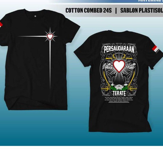 kaos psht sinar bunga pencak