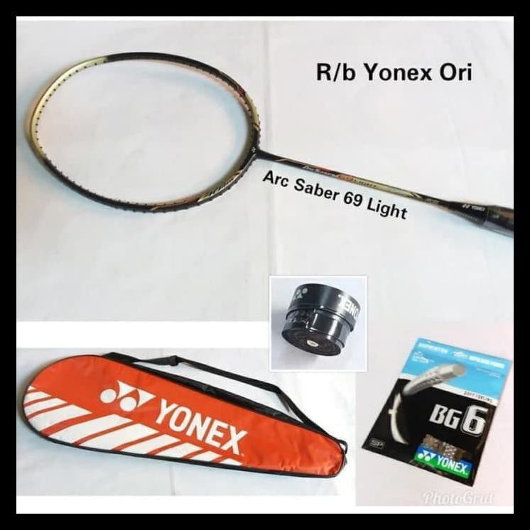 GRATIS  YONEX ARCSABER 69 LIGHT RAKET BADMINTON ORIGINAL