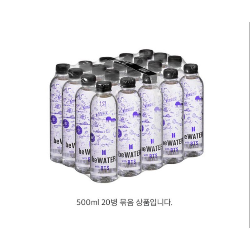 

(PO KOREA) BEWATER BTS PACK ISI 20 X 500 ML [BACA DESKRIPSI SEBELUM MEMBELI]