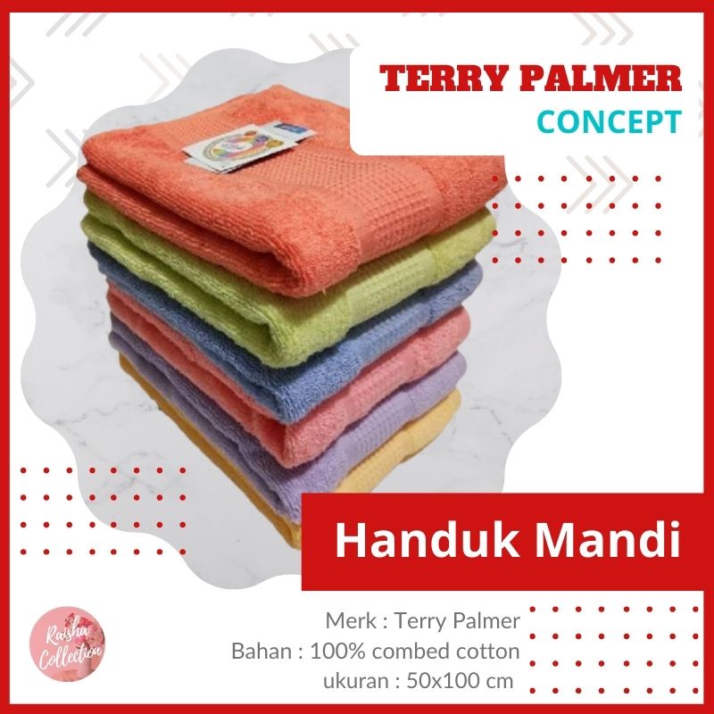 TERRY PALMER  CONCEPT ENCHANTED HANDUK UKURAN TANGGUNG 50x100 CM