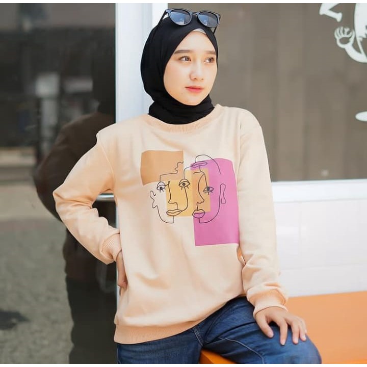 Sweater Wanita Grosir Terkeren Berkualitas - Aesthetic sweater