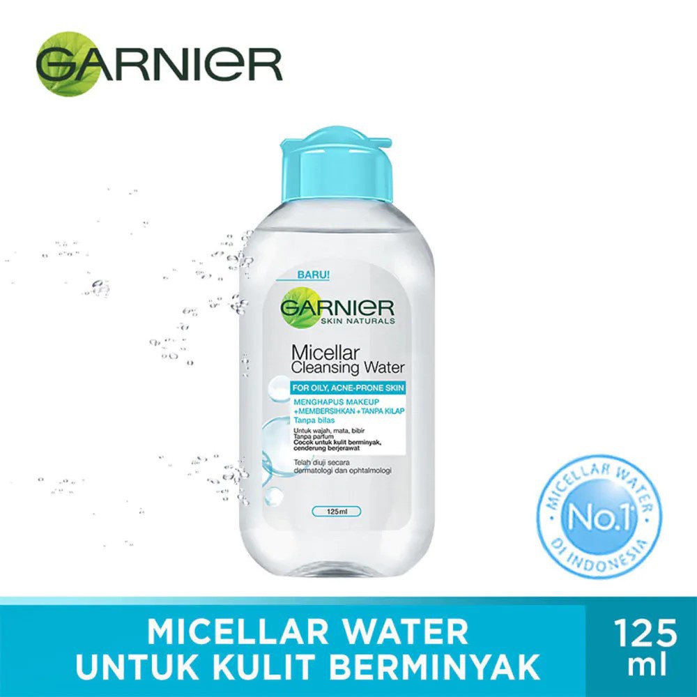 GARNIER MICELLAR WATER PEMBERSIH MAKE UP REMOVER CLEANSER FACE