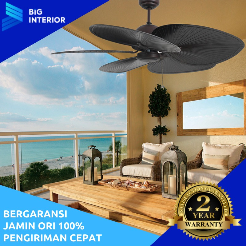 KIPAS ANGIN GANTUNG PLAFON MT EDMA 52IN CARRIBEAN - KIPAS ANGIN PLAFON