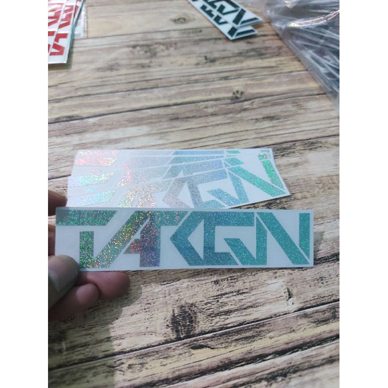 STICKER STIKER TARGN CUTTING