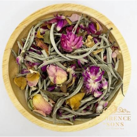 

Florence & Sons | The Deity Tea Blend | White Tea French Rose - Sachet