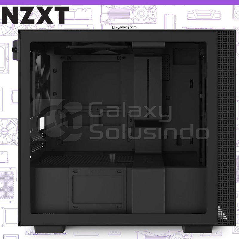 NZXT H210i Matte Black Tempered Glass Mini-ITX Gaming Case