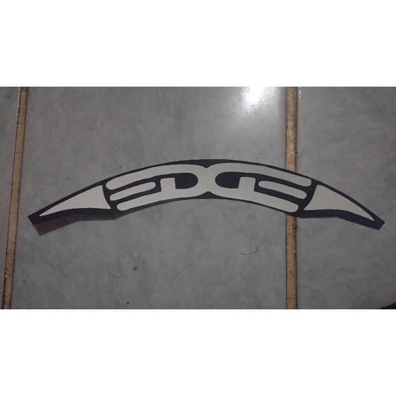 Sticker-Stiker-Decal-Tempelan-Lis-Rim-Wheel-Velg Sepeda Edge untuk Sepeda Lipat ukuran 20