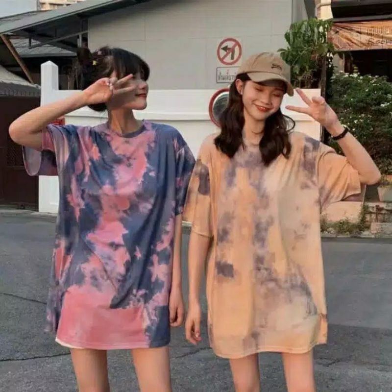 fourfashion kaos COTTON CANDY (Tie Dye) LB