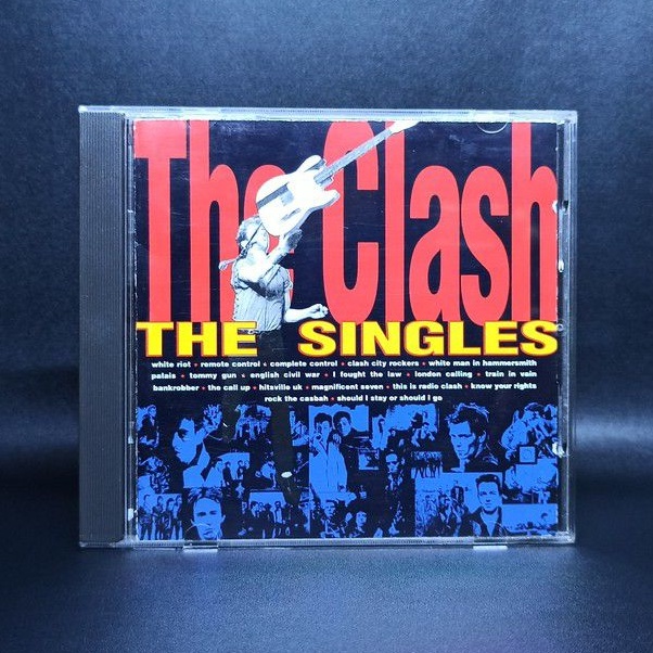 CD THE CLASH - THE SINGLES IMPORT CD ORIGINAL