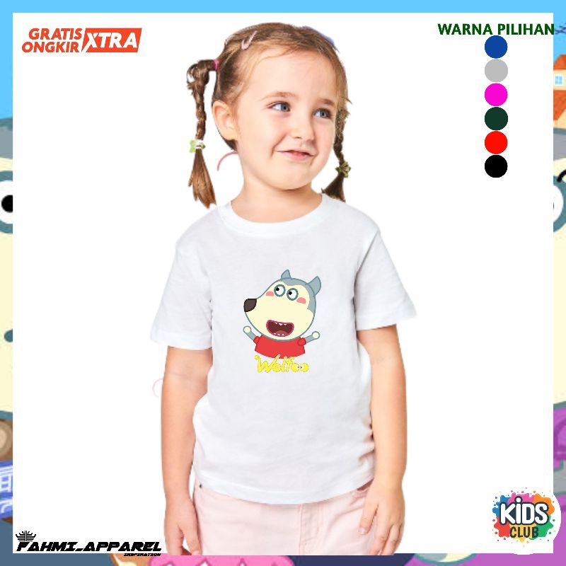 BAJU ANAK WOLFOO KAOS ANAK WOLFOO KARTU