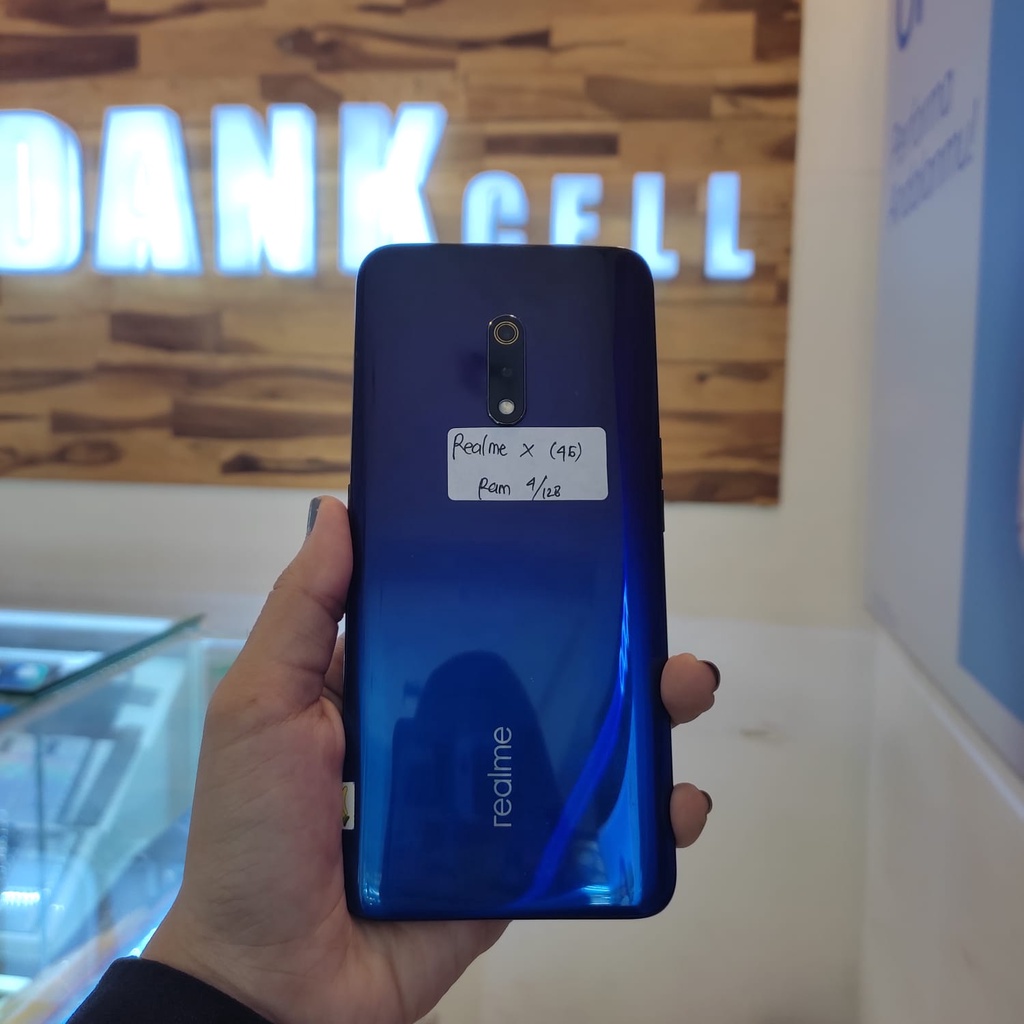Realme X (4G) ram 4/128Gb Fullset - Hp Bekas Second
