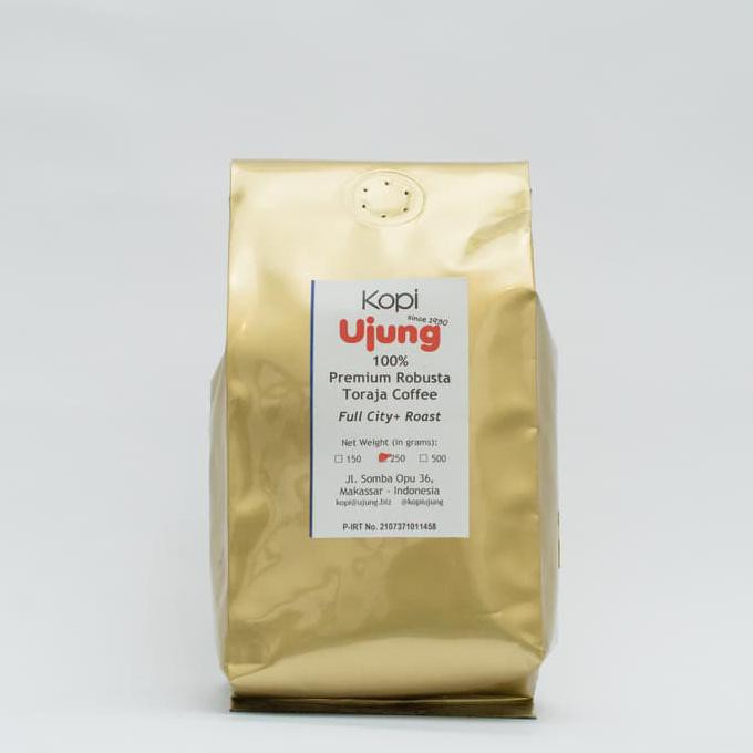 

Kopi Ujung Robusta Toraja Premium 250 Gram TERBAIK