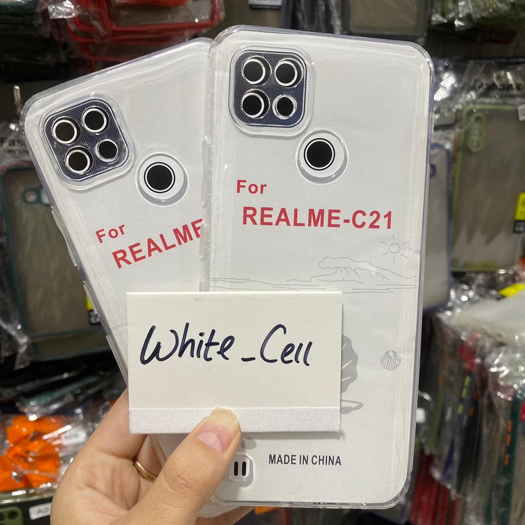 Realme C21 C21Y C30 C31 C35 Case Ultra Clear HD Premium Transparan Jelly Silicon Softcase