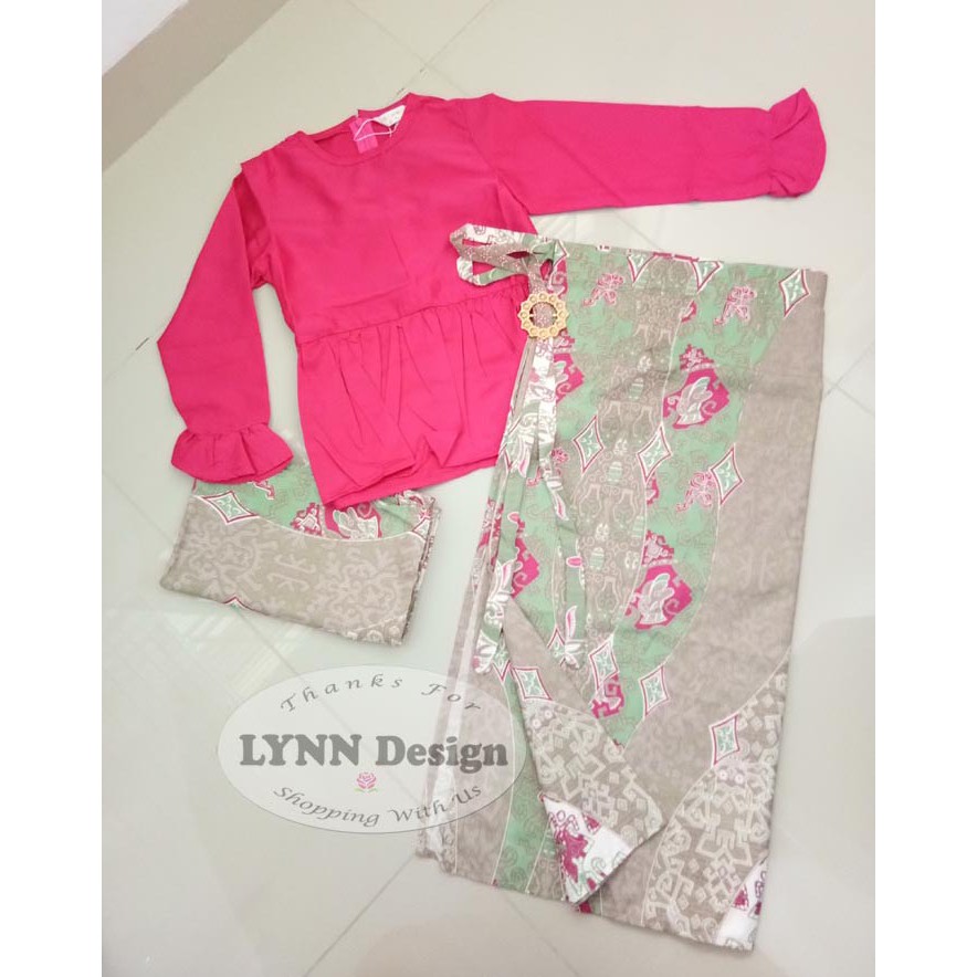 3 in 1 Batik Kartini anak Premium by Lynn Design