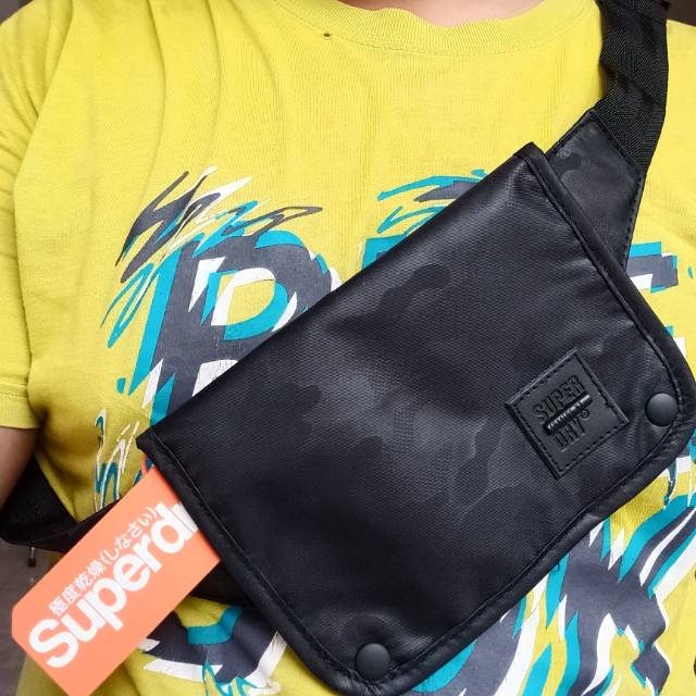 original superdry surplus small pouch bag