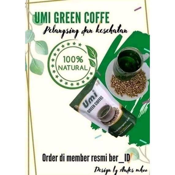 UGC(UMI GREEN COFFEE) 100% original